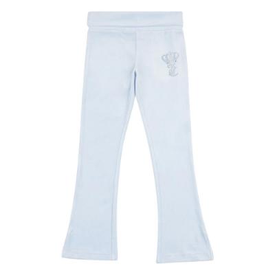 Picture of  Juicy Couture Girls Summer Black Label Deep Waistband Low Rise Jogger - Heather Pale Blue