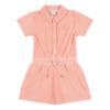 Picture of Juicy Couture Girls Summer Towelling Playsuit - Peach Amber