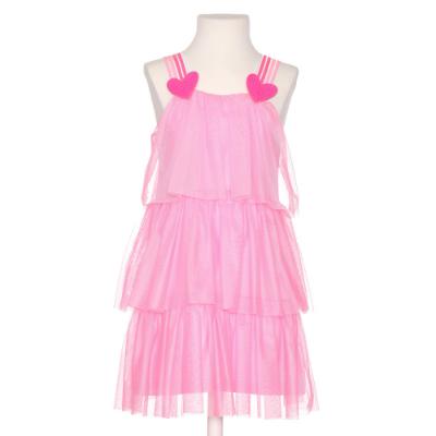 Picture of Agatha Ruiz De La Prada Galicia Layered Tulle Heart Dress - Pink