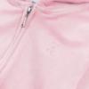 Picture of Juicy Couture Girls Summer Tonal Zip Through Velour Hoodie - Pink Nectar