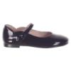 Picture of Panache Girls Scallop Pump - Navy Blue Patent 