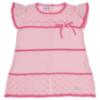 Picture of Rahigo Girls Summer Knit Openwork A Line Dress & Pants Set X 2 - Baby Pink Fuschia 