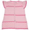 Picture of Rahigo Girls Summer Knit Openwork A Line Dress & Pants Set X 2 - Baby Pink Fuschia 