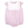 Picture of Rapife Summer Girls Frilled Stripe Romper - Pink