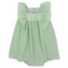 Picture of Rapife Summer Girls Fine Stripe Dress Set - Summer Green
