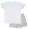 Picture of Rapife Summer Boys Loungewear Top & Stripe Shorts Set - Beige Multistripe