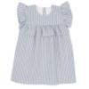 Picture of Rapife Summer Girls Ruffle Sleeve Dress - Blue Stripe