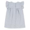 Picture of Rapife Summer Girls Ruffle Sleeve Dress - Blue Stripe