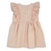 Picture of Rapife Summer Girls Ruffle Shoulder Dress - Orange Stripe 