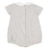 Picture of Rapife Summer Boys Peter Pan Romper - Beige Stripe