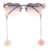 Picture of Monnalisa Girls Rapunzel Flower Sunglasses - Lilac