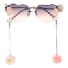 Picture of Monnalisa Girls Rapunzel Flower Sunglasses - Lilac