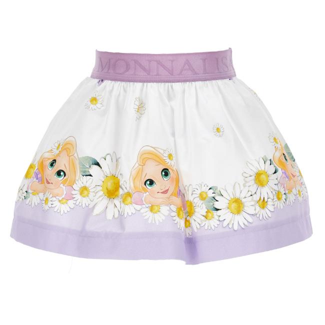 Picture of Monnalisa Bebe Girls Rapunzel Skirt - Lilac