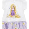 Picture of Monnalisa Bebe Girls Rapunzel Floral Dress - White