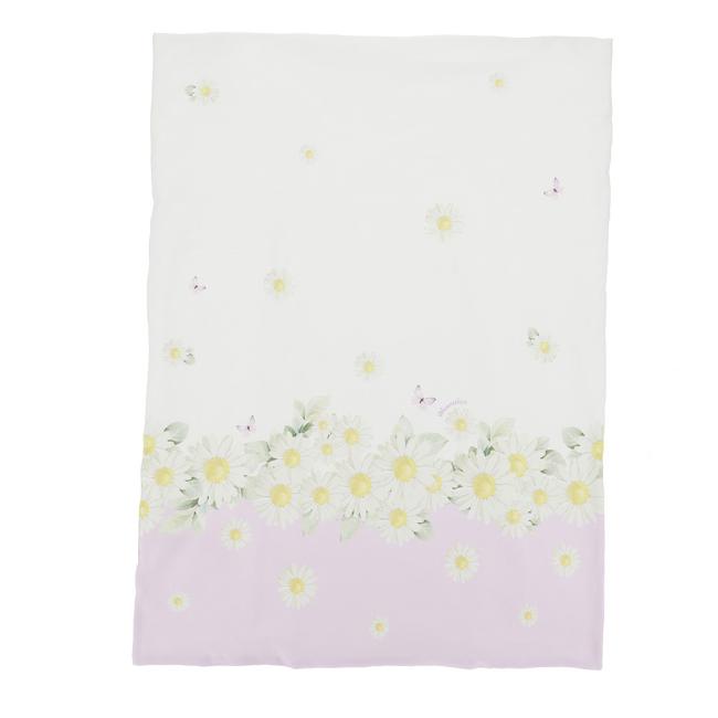 Picture of Monnalisa Bebe Girls Rapunzel Daisies Blanket - Lilac