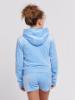 Picture of Juicy Couture Girls Summer Tonal Zip Through Velour Hoodie - Della Robbia Blue