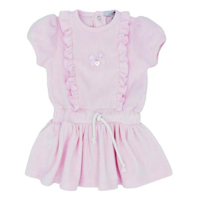 Picture of Blues Baby Girls Towelling Sports Dress - Pink