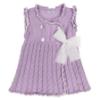 Picture of Rahigo Girls Summer Knit Cable A Line Dress & Pants Set X 2 - Lilac White