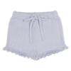 Picture of Rahigo Girls Summer Knit Ruffle Jumper & Shorts Set X 2 - Baby Blue
