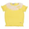 Picture of Rahigo Girls Summer Knit Ruffle Jumper & Shorts Set X 2 - Lemon