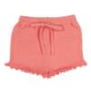Picture of Rahigo Girls Summer Knit Ruffle Jumper & Shorts Set X 2 - Coral