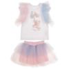 Picture of Daga Girls Swan Lake Tulle Skort & Top Set - Blue Pink