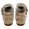 Picture of Panache Baby Girls High Back Bow Shoe - Arena Beige Patent 