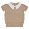 Picture of Rahigo Boys Summer Knit Shorts & Jumper Set X 2 - Beige 