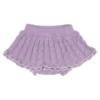 Picture of Rahigo Girls Summer Knit Cable Skirted Jam Pants Set X 2 - Lilac White