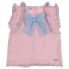 Picture of Rahigo Girls Summer Knit Cable Skirted Jam Pants Set X 2 - Baby Pink Blue