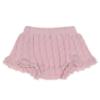 Picture of Rahigo Girls Summer Knit Cable Skirted Jam Pants Set X 2 - Baby Pink White