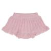 Picture of Rahigo Girls Summer Knit Cable Skirted Jam Pants Set X 2 - Baby Pink White