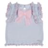 Picture of Rahigo Girls Summer Knit Cable Top & Shorts Set X 2 - Baby Blue Pink