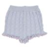 Picture of Rahigo Girls Summer Knit Cable Top & Shorts Set X 2 - Baby Blue Pink