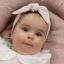 Picture of Jamiks Kids Baby Girls Thora Soft Tied Headband - Baby Pink