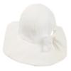 Picture of Jamiks Kids Girls Mafifi Organic Cotton Sunhat - Ivory 