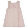 Picture of Lor Miral Girls Traditional Jacquard Dress - Pale Pink