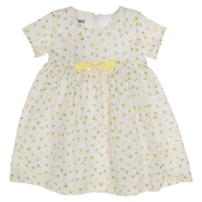 Picture of Ebita Baby Girls Summer Dress & Cardigan Set X 2- Lemon
