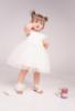 Picture of Ebita Baby Girls Summer Polka Tulle Dress & Headband Set X 2 - Ivory Gold
