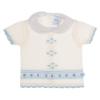 Picture of Sardon Baby Collection Boys Knitted Jampant Set X 2 - Baby Blue