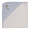 Picture of Sardon Baby Collection Boys Hooded Towel & Bib  Set X 2 - Baby Blue 