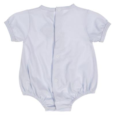 Picture of Sardon Baby Collection Boys Short Sleeve Jersey Romper - Baby Blue