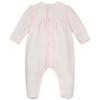 Picture of Emile Et Rose Girls Flavia Heart & Bow Babygrow Set - Pink