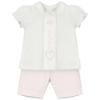 Picture of Emile Et Rose Girls Fiona Heart Embroidered  Set - Pink
