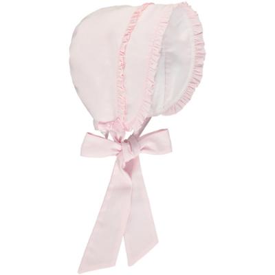 Picture of Emile Et Rose Girls Suzanne Bow Bonnet - Pink