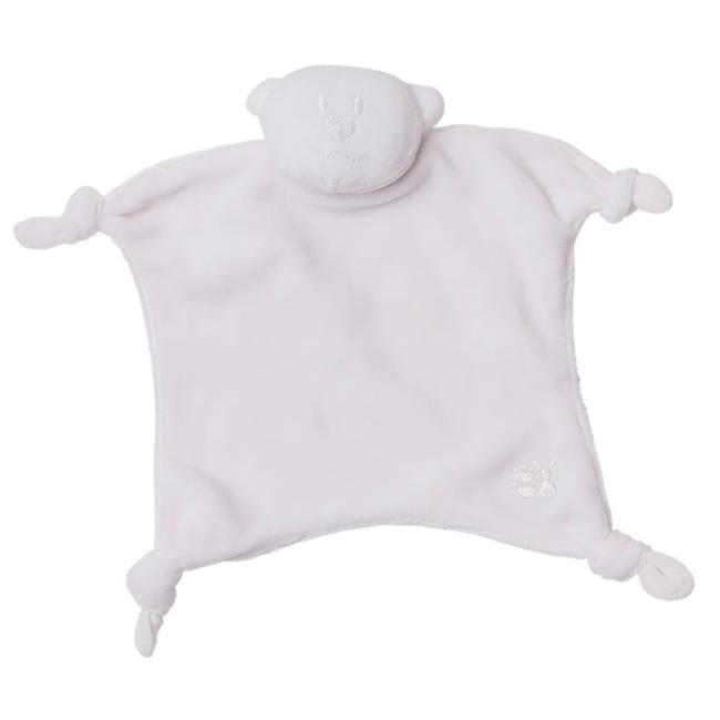 Picture of Emile Et Rose Unisex Velour Teddy Comforter - White