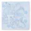 Picture of Sofija Bunny Soft Jersey Swaddle 85cm x 85cm - Blue