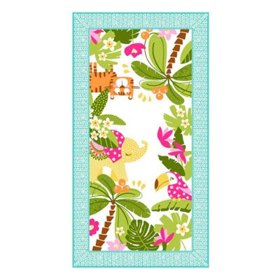 Picture of Mayoral Mini Jungle Beach Towel - Turquoise