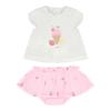 Picture of Mayoral Newborn Girls Tulle Ice Cream Skirt Set - Pink