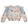 Picture of Daga Girls Swan Lake Print Jacket - Blue Pink 